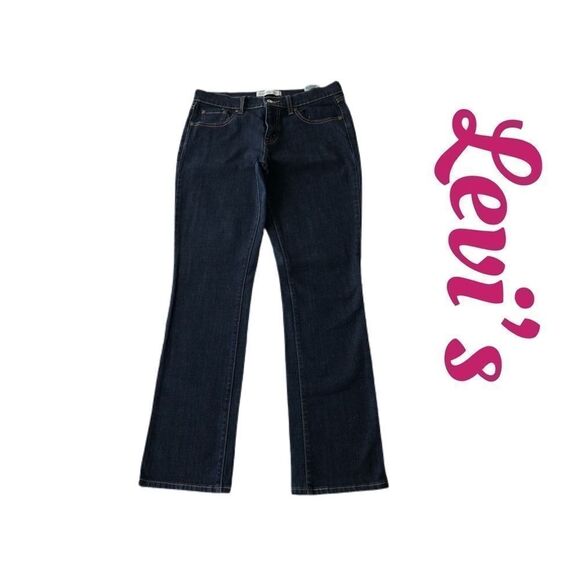 Levi's 505 Straight Leg Jambe Droite Jeans Sz 6 - Picture 1 of 7